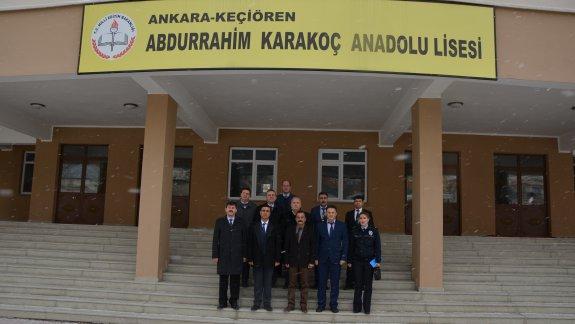 Abdurrahim Karakoç Anadolu Lisesine Ziyaret