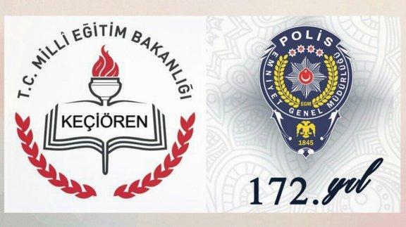 Türk Polis Teşkilatımızın 172.Kuruluş Yıldönümü Kutlu Olsun