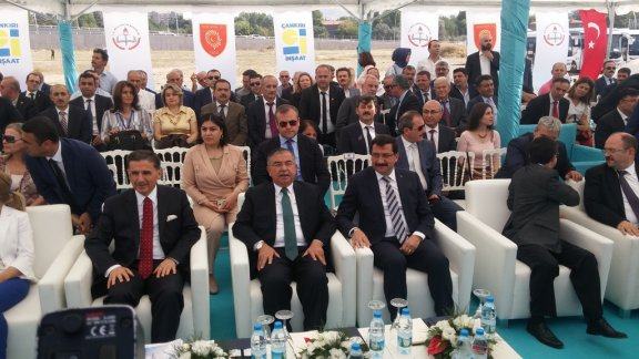 Vatansever Şehit Tümgeneral Aydoğan Aydın Eğitim Kampüsünün Temel Atma Töreni